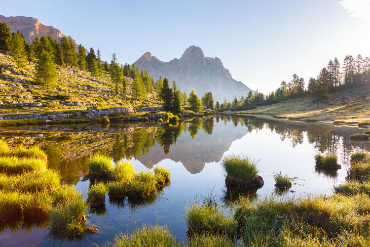 Berglandschaft im Pustertal