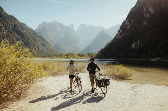 Radfahrer am Dürrensee