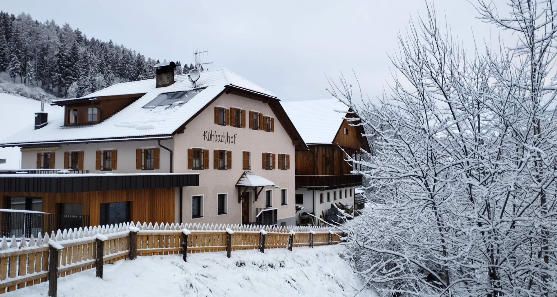 Kühbachhof im Winter