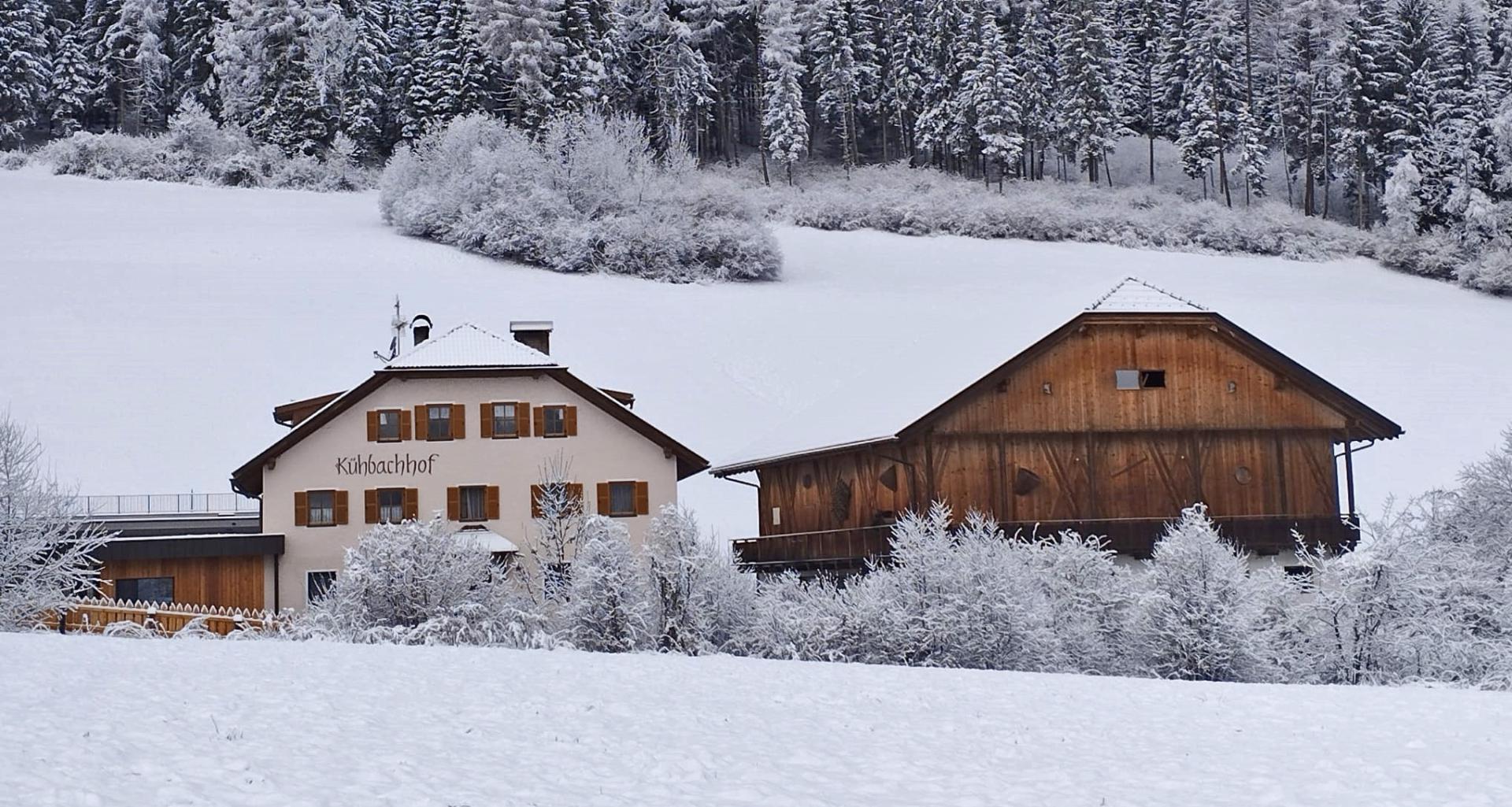 Kühbachhof im Winter